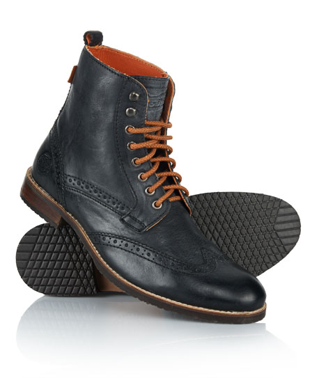 Bota Gordon negra de chico