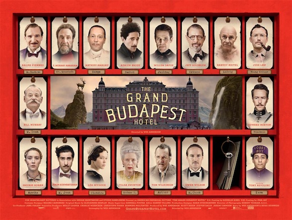 #Oscars2015 EL gran hotel Budapest