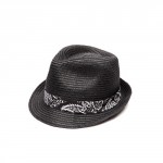 sombrero negro, sombre verano, sombrero de mimbre, sombrero para playa, sombrero decorado, sombrero para mujer