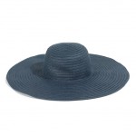 sombrero de verano, sombre de mimbre, sombre para playa, sombrero de sol, sombrero azul, sombrero de ala ancha